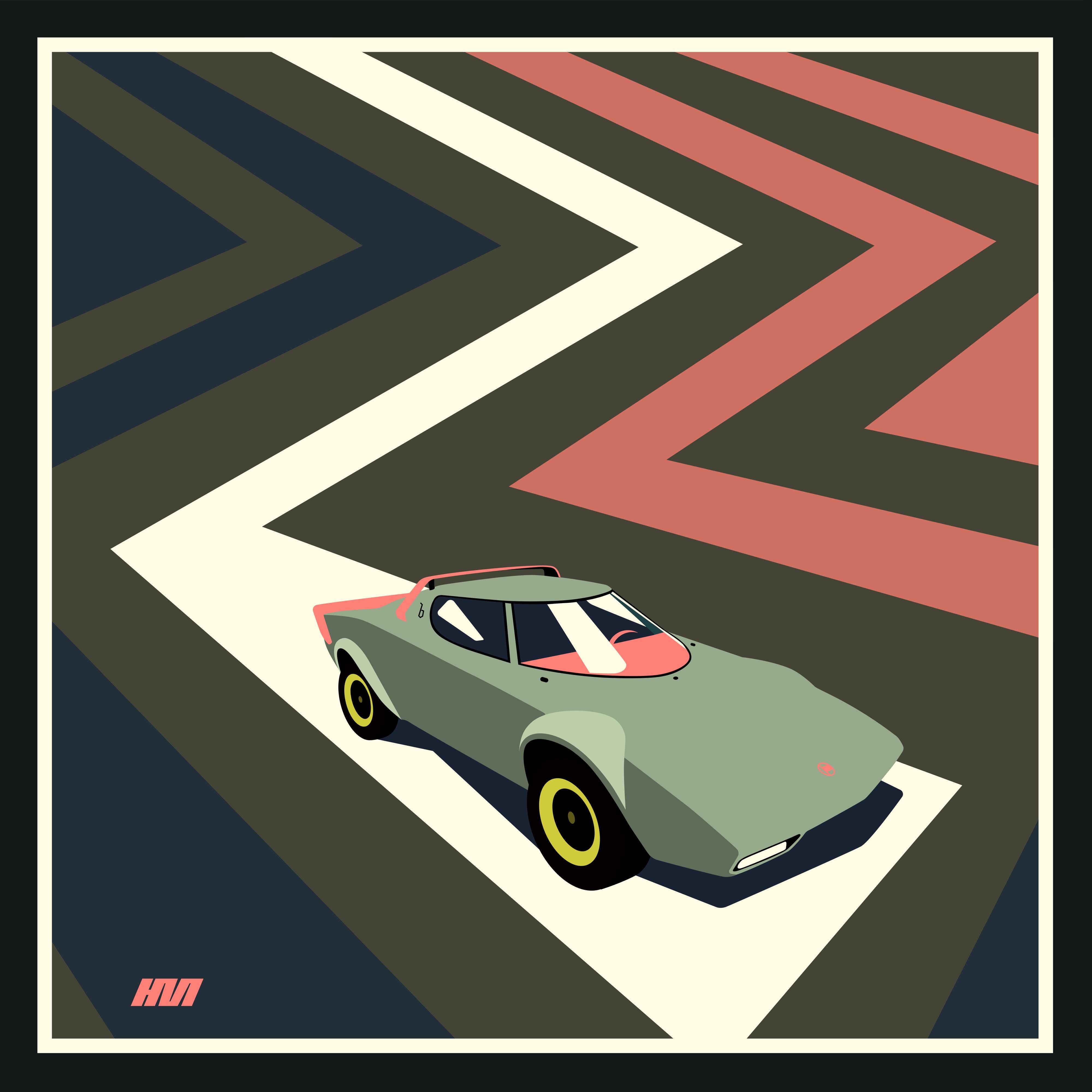 Lancia Stratos Foulard Olive – Hannibal Motors