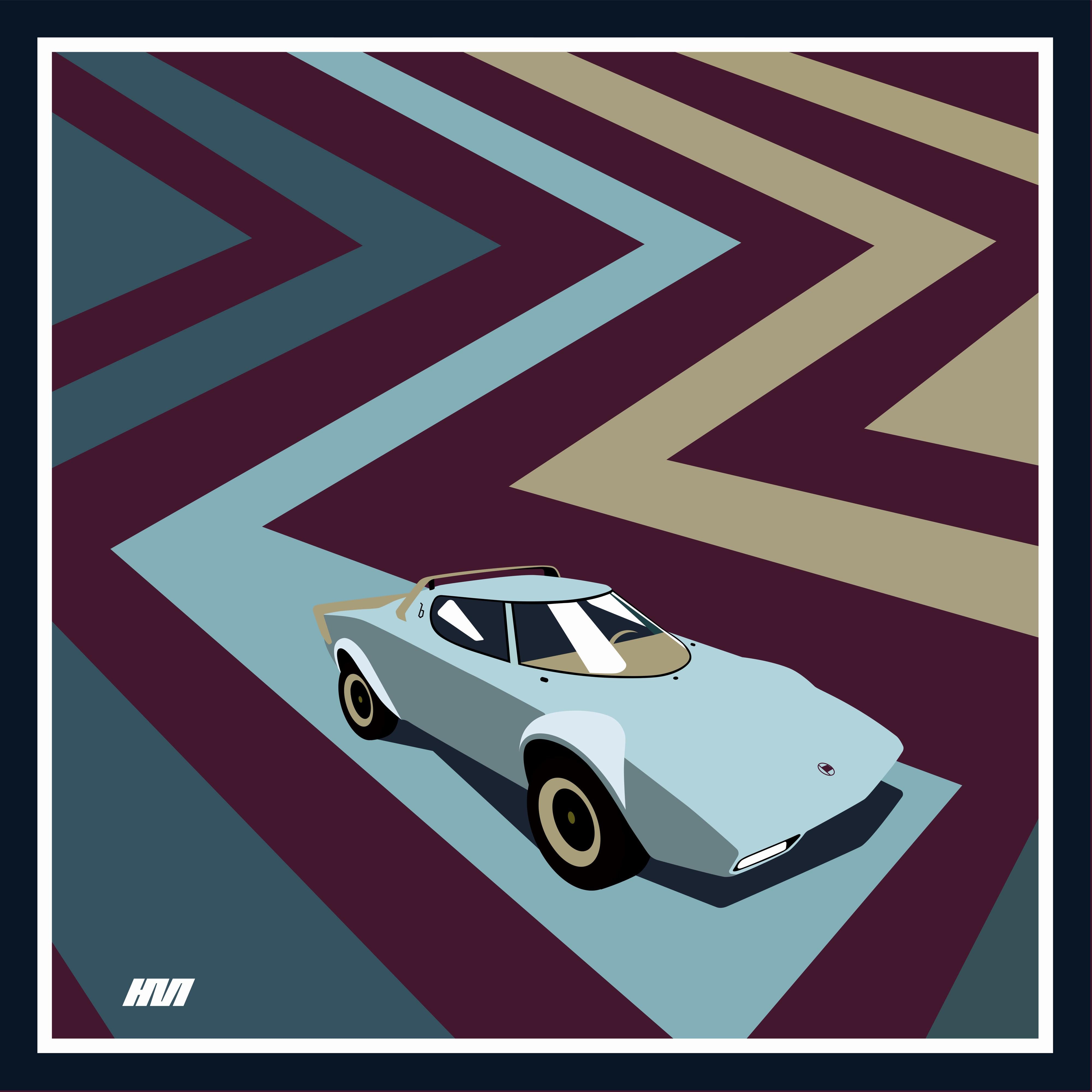 Lancia Stratos ZigZag Plum